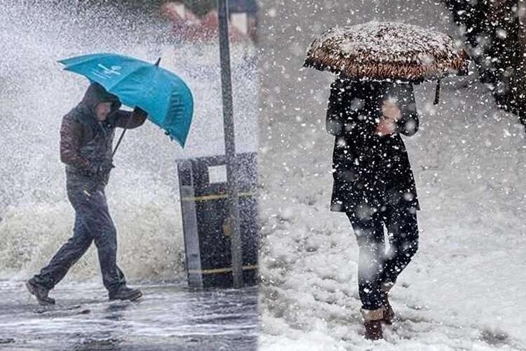 Meteoroloji'den çok sayıda il için 'kar'uyarısı!