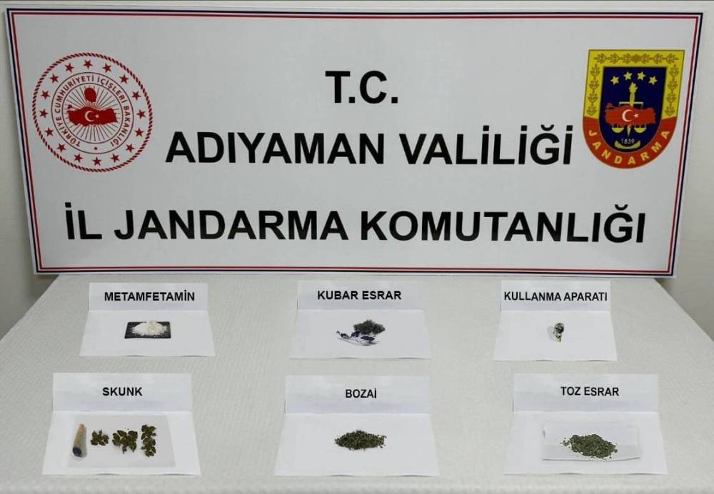 Adıyaman'da uyuşturucu operasyonuna 31 gözaltı 