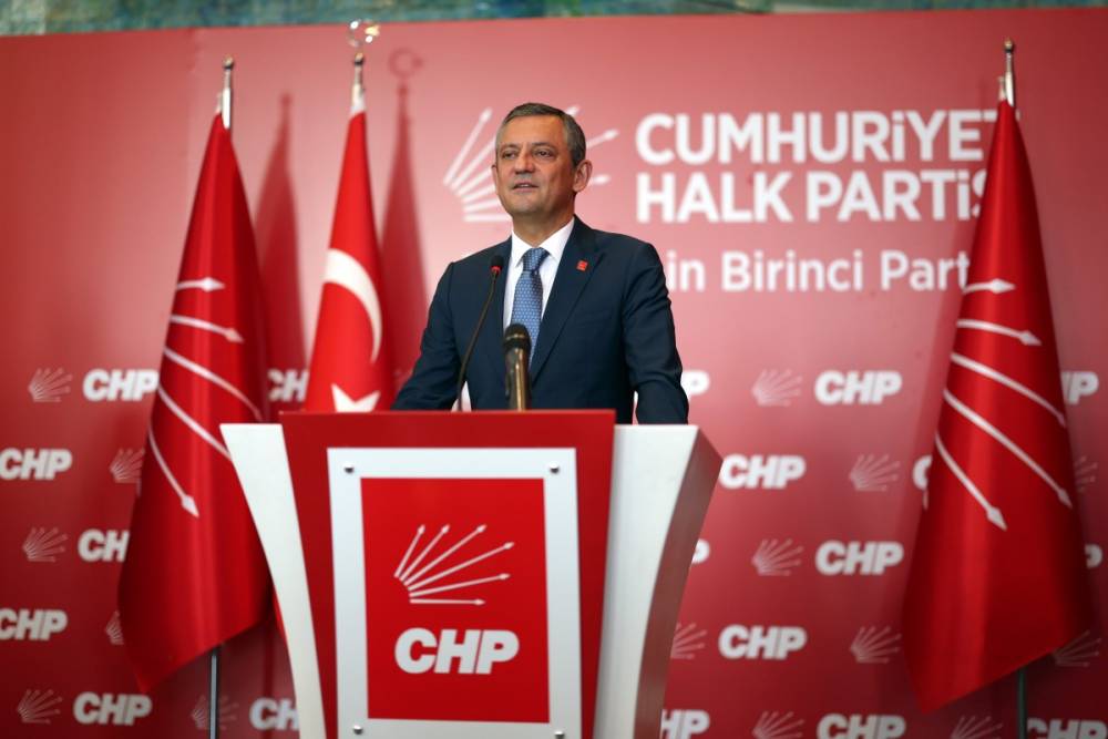 CHP Lideri Özel, İYİ Parti Lideri Dervişoğlu ile birlikte açıklama yaptı