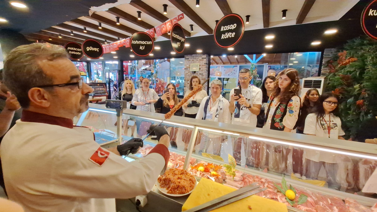  Kebap yapmayı öğrendiler  Kapadokya’ya hayran kaldılar